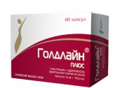 Голдлайн Плюс, капс. 15 мг+153.5 мг №60