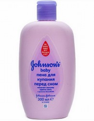 Пена для ванн детская, Johnson's Baby (Джонсонс Беби) 300 мл перед сном с лавандой